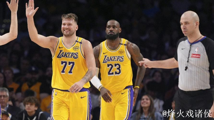 詹姆斯26+10助攻里程碑东契奇36+9 湖人主场逆转灰熊